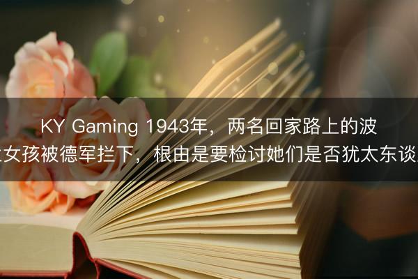 KY Gaming 1943年，两名回家路上的波兰女孩被德军拦下，根由是要检讨她们是否犹太东谈主