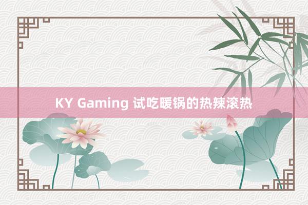 KY Gaming 试吃暖锅的热辣滚热